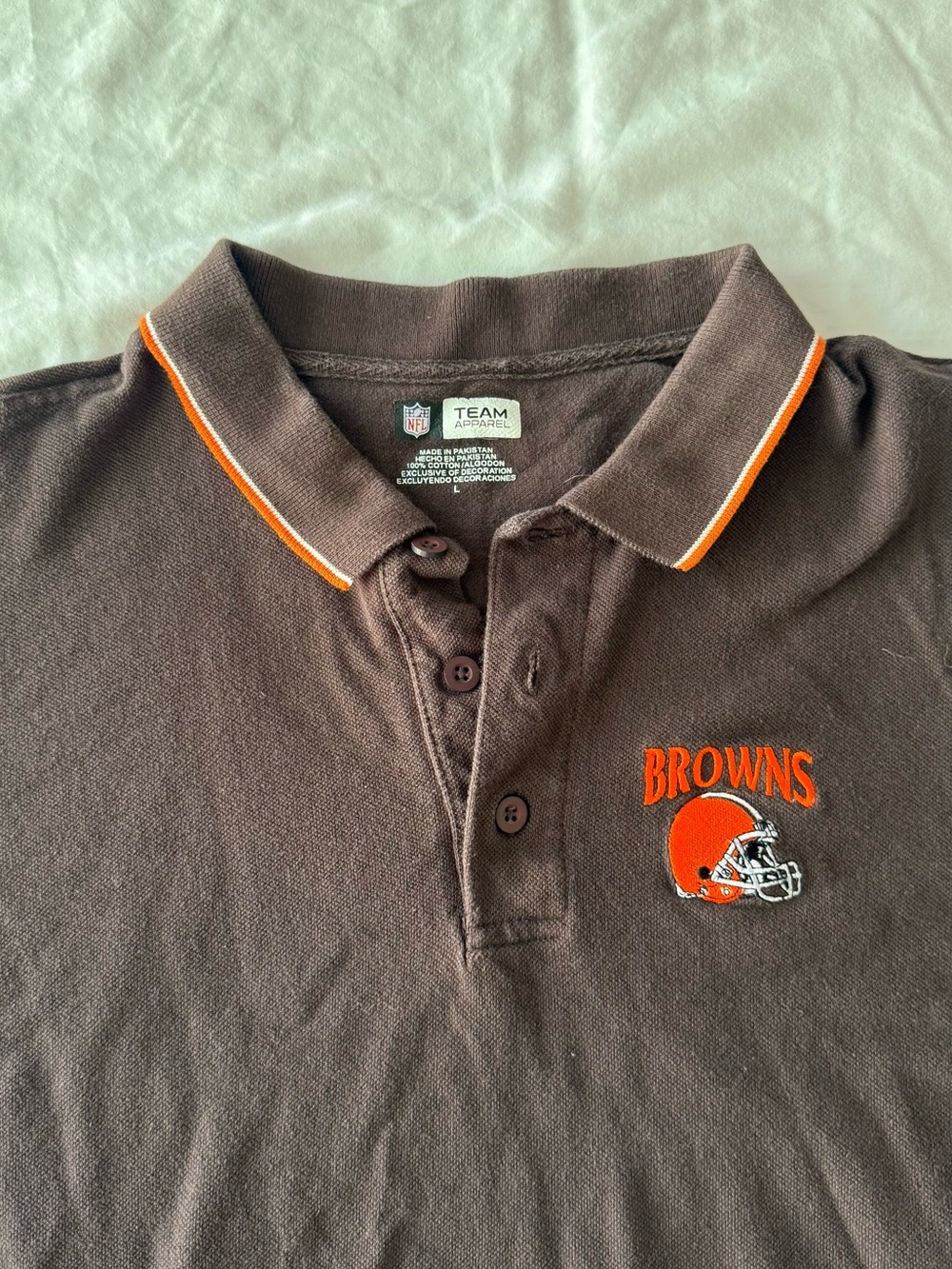 Vintage Cleveland Browns Polo men’s size large